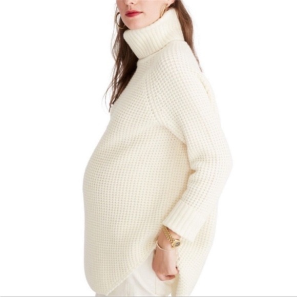 HATCH ∙ Cream Turtleneck Sweater - Size O/S - Picture 1 of 3